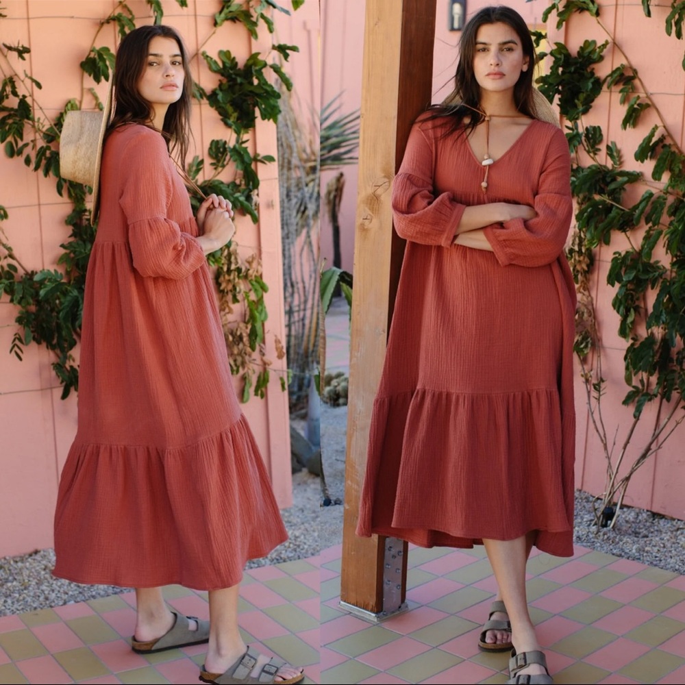 7 for All Mankind - Guaze Cecelia Dress : photos from Rachel Pally - Shift Smock